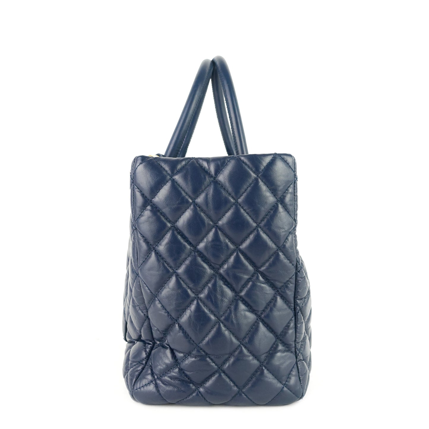 Chanel Coco Handle Medium Lambskin Leather Shopping Tote Bag