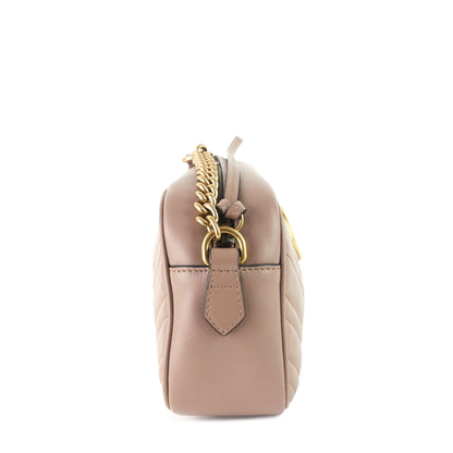 Gucci GG Marmont Small Matelass� Calfskin Camera Bag