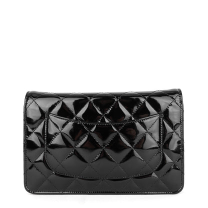 Chanel Patent Leather Wallet on Chain Bag