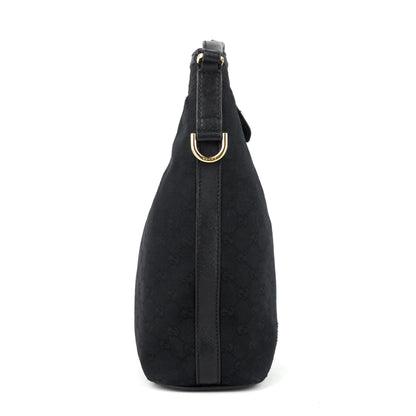 Gucci New Britt Medium GG Canvas Hobo Bag