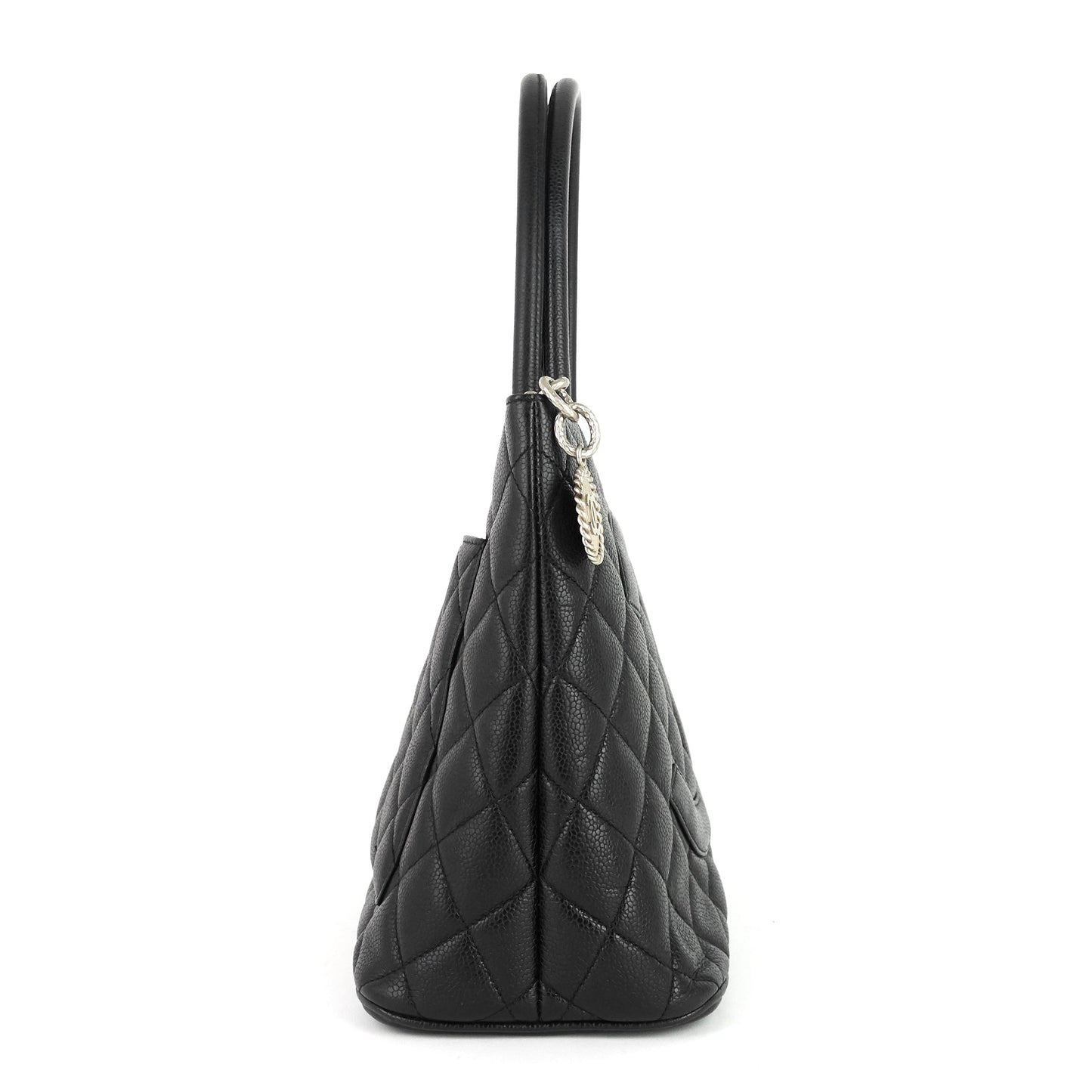 Chanel Medallion Caviar Tote Bag