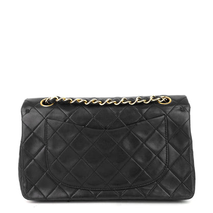 Chanel Double Flap Quilted Lambskin Leather Bag