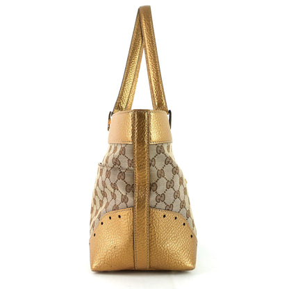 Gucci GG Canvas Punch Tote Bag