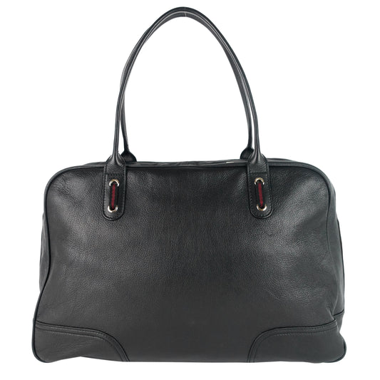 Gucci Princy Boston Large Leather Bag