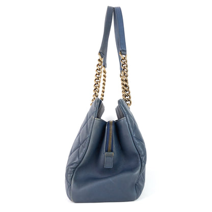 Chanel CC Crown Medium Calfskin Tote Bag