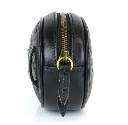 Gucci Marmont Matalasse Chevron Leather 95 Belt Bag