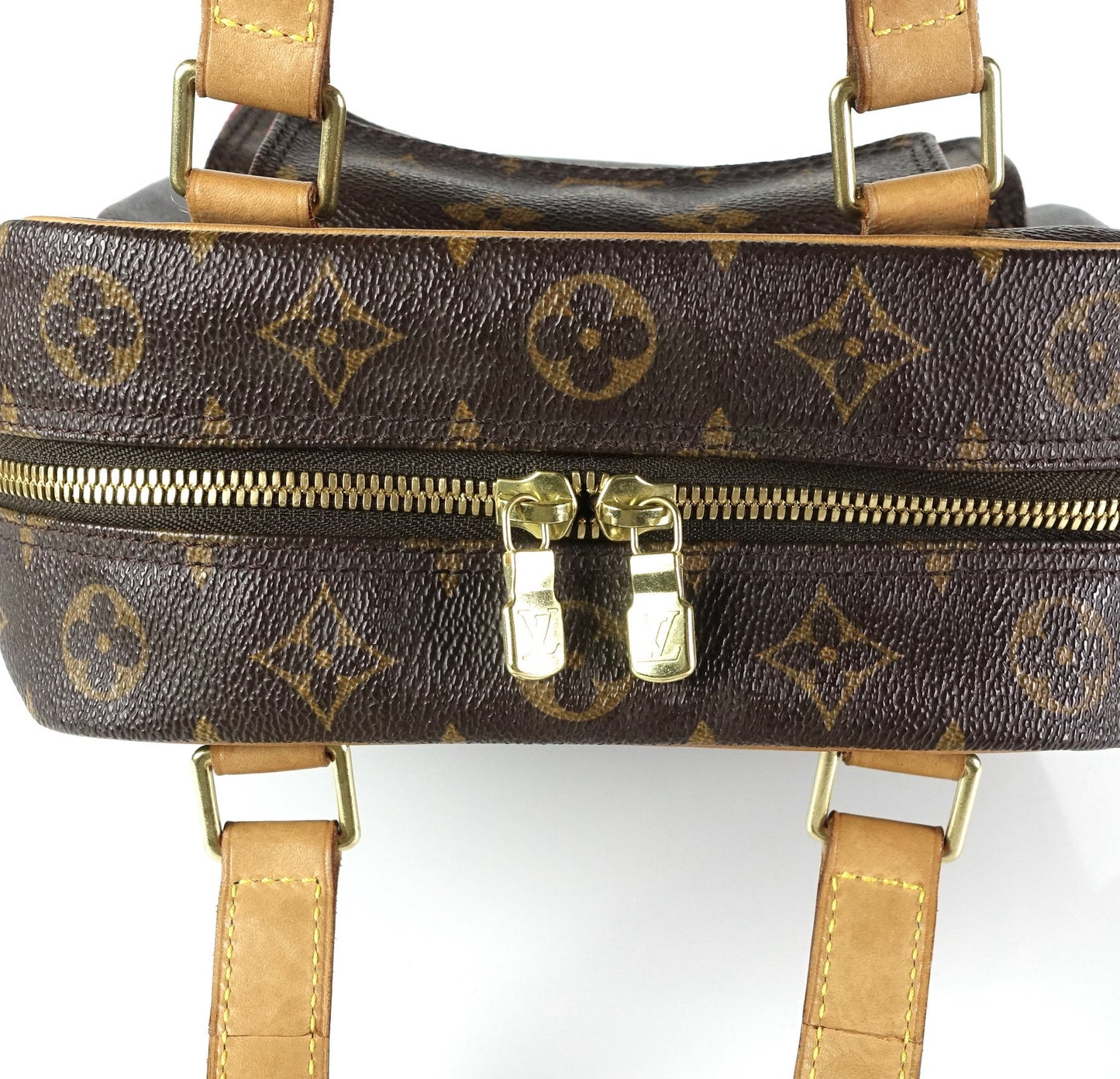 Louis Vuitto Excentri Cite Monogram Canvas Handbag