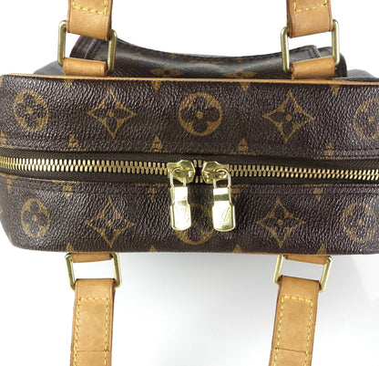 Louis Vuitto Excentri Cite Monogram Canvas Handbag