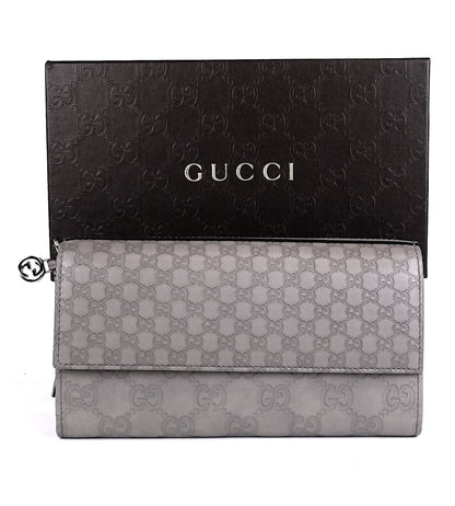 Gucci Guccissima Leather Continental Wallet
