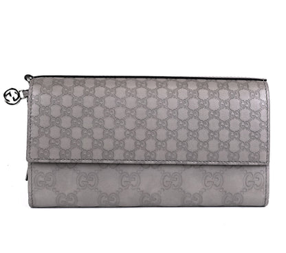 Gucci Guccissima Leather Continental Wallet