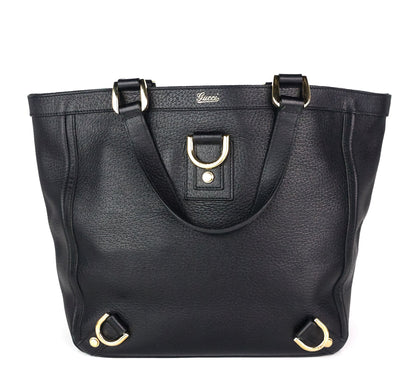 Gucci Abbey Leather D-Ring Medium Tote Bag