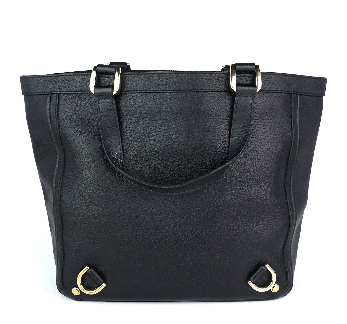 Gucci Abbey Leather D-Ring Medium Tote Bag