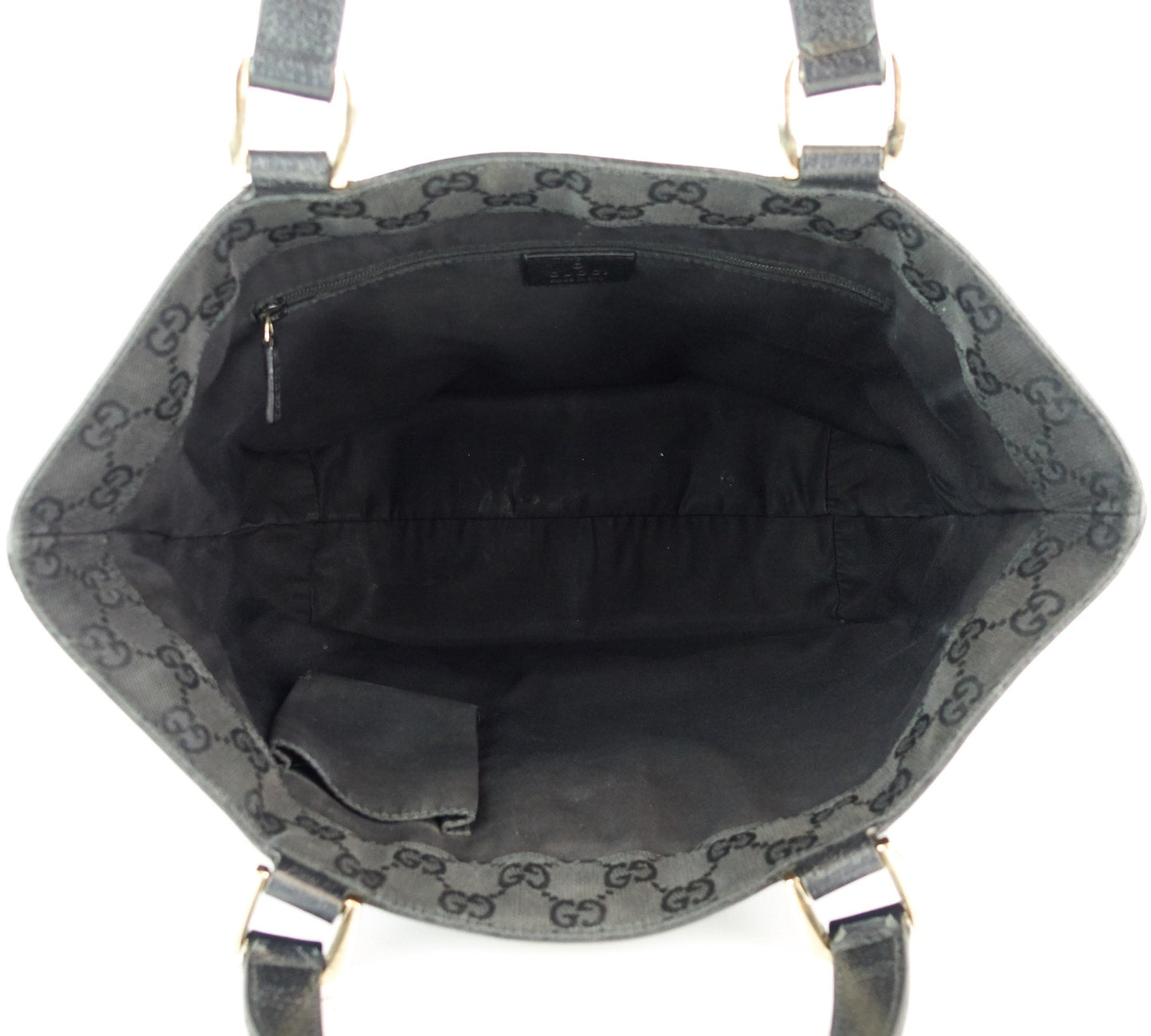 Gucci Abbey Leather D-Ring Medium Tote Bag