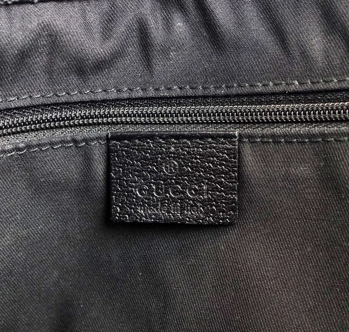 Gucci Abbey Leather D-Ring Medium Tote Bag