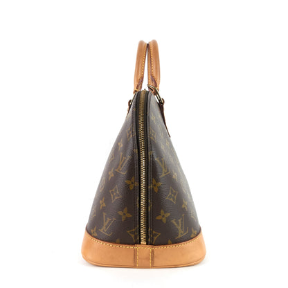 Louis Vuitto Alma MM Vintage Monogram Canvas Bag