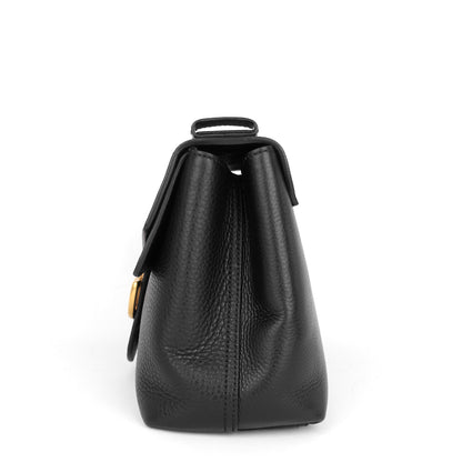 Gucci Marmont Pebbled Calfskin Shoulder Bag