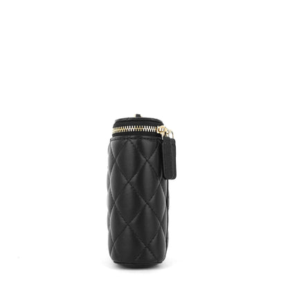 Chanel Classic Vanity with Chain Matelassé Lambskin Crossbody Bag