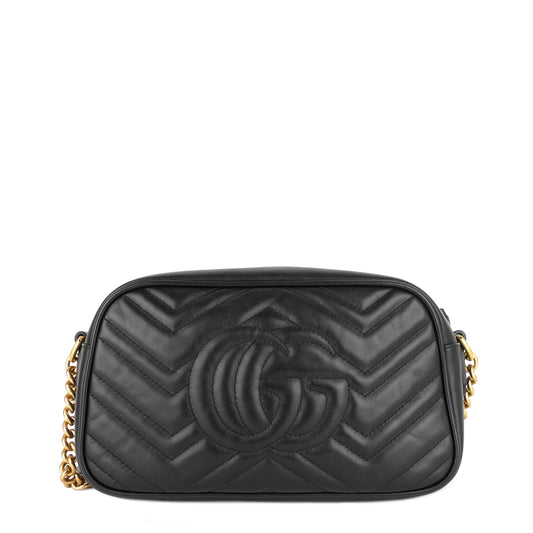 Gucci GG Marmont Small Matelass� Calfskin Shoulder Bag