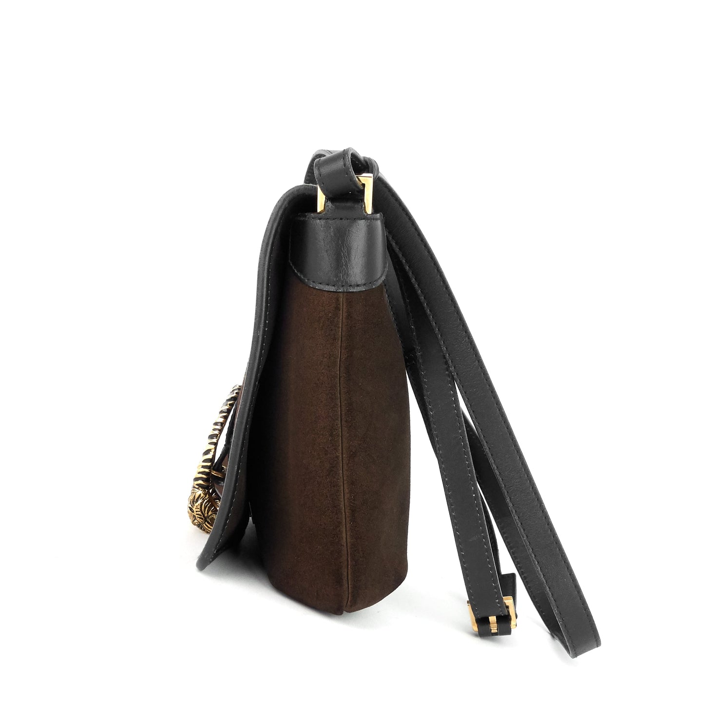 Gucci Dionysus Vintage Suede and Leather Shoulder Bag