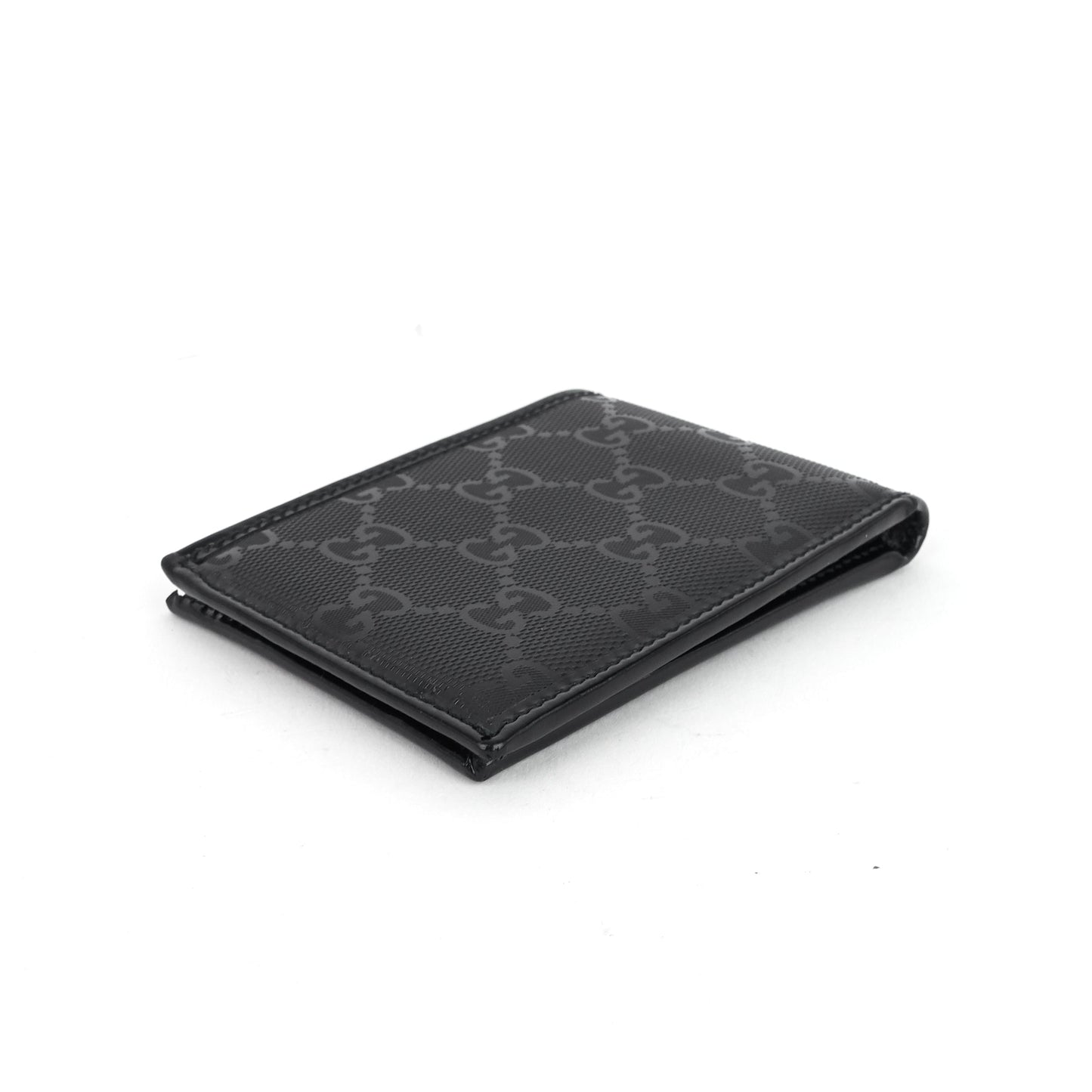 Gucci Bifold GG Coated Canvas Compact Wallet