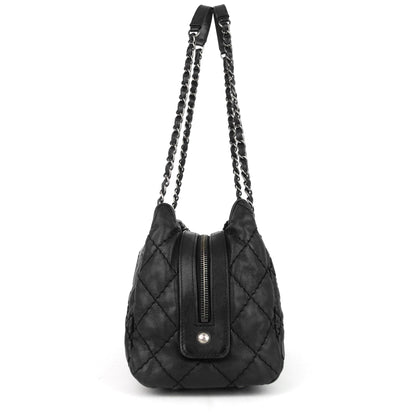 Chanel Stitch It Small Calfskin Shoulder Bag