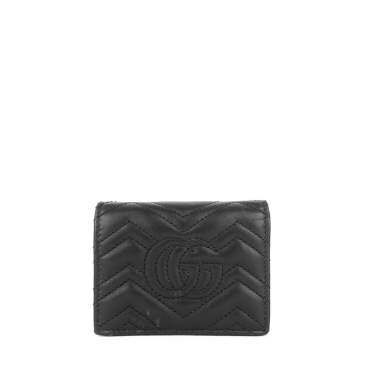 Gucci GG Marmont Calfskin Leather Wallet