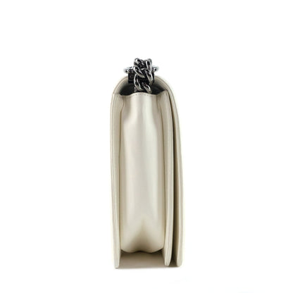 Chanel No 5 Graffiti Lambskin Leather Boy Bag