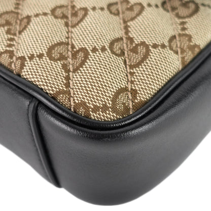 Gucci GG Marmont Small Matelass� Monogram Canvas Shoulder Bag