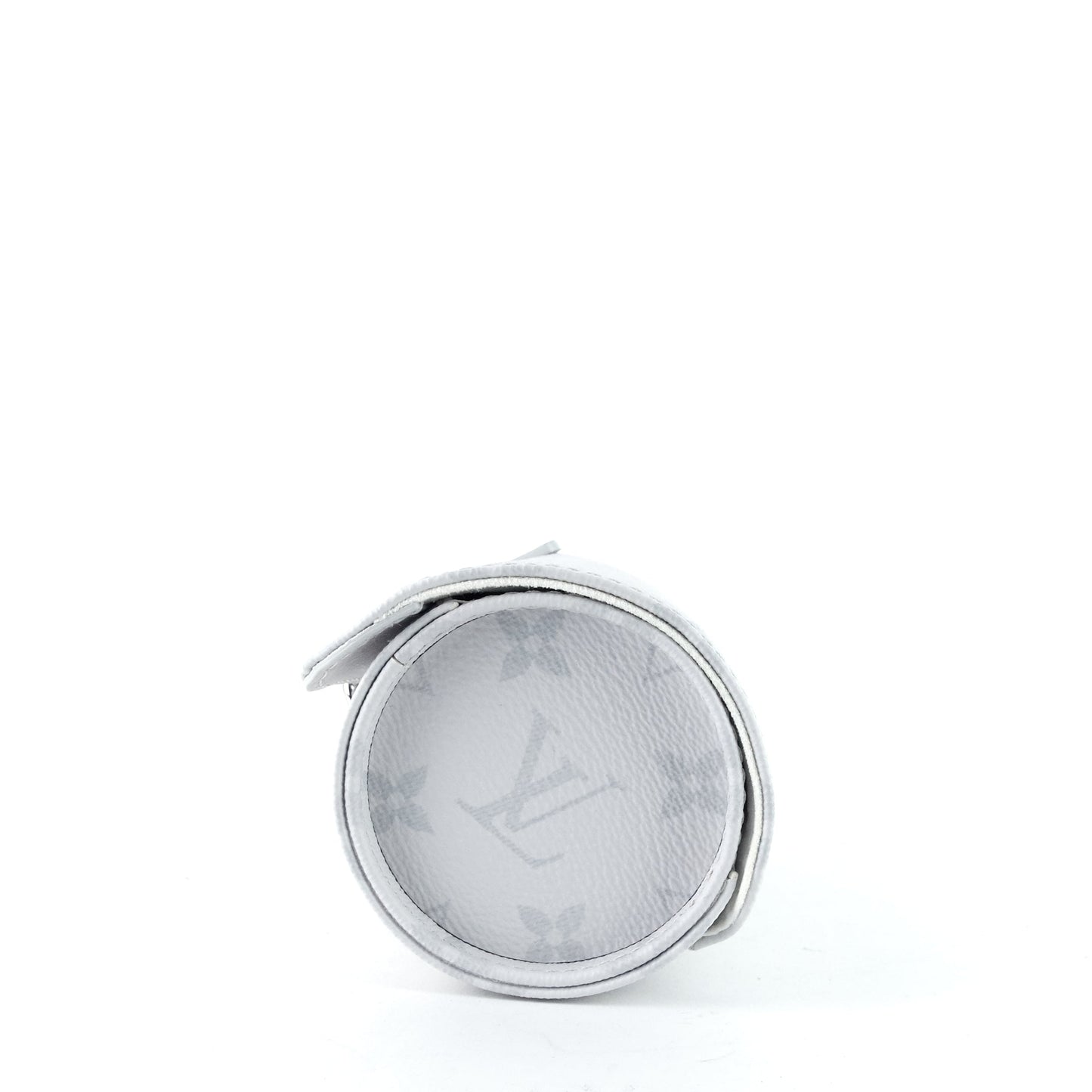 Louis Vuitto 3 Watch Case Monogram Antarctica Canvas Bag