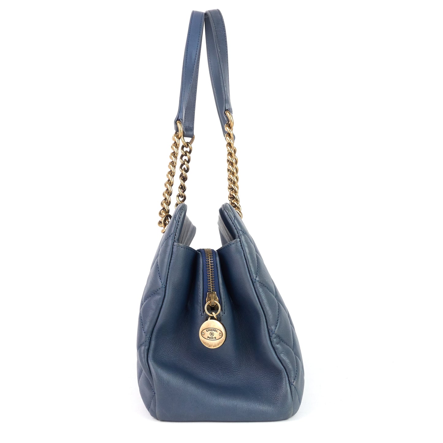 Chanel CC Crown Medium Calfskin Tote Bag