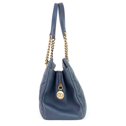 Chanel CC Crown Medium Calfskin Tote Bag