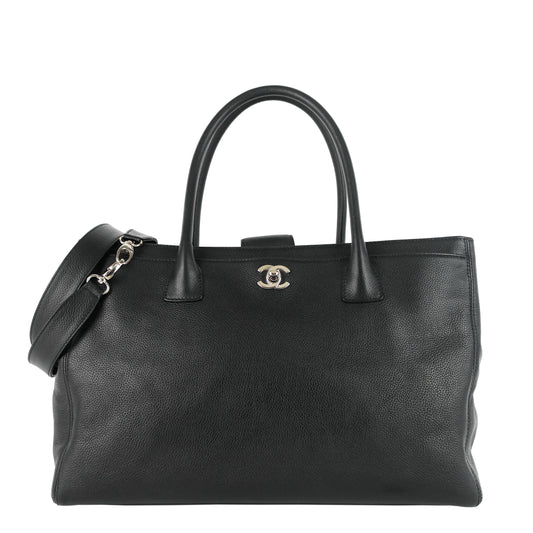 Chanel Chanel Cerf Executive Caviar Leather Tote Bag