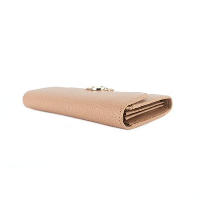Gucci Dollar Interlocking G Continental Leather Wallet