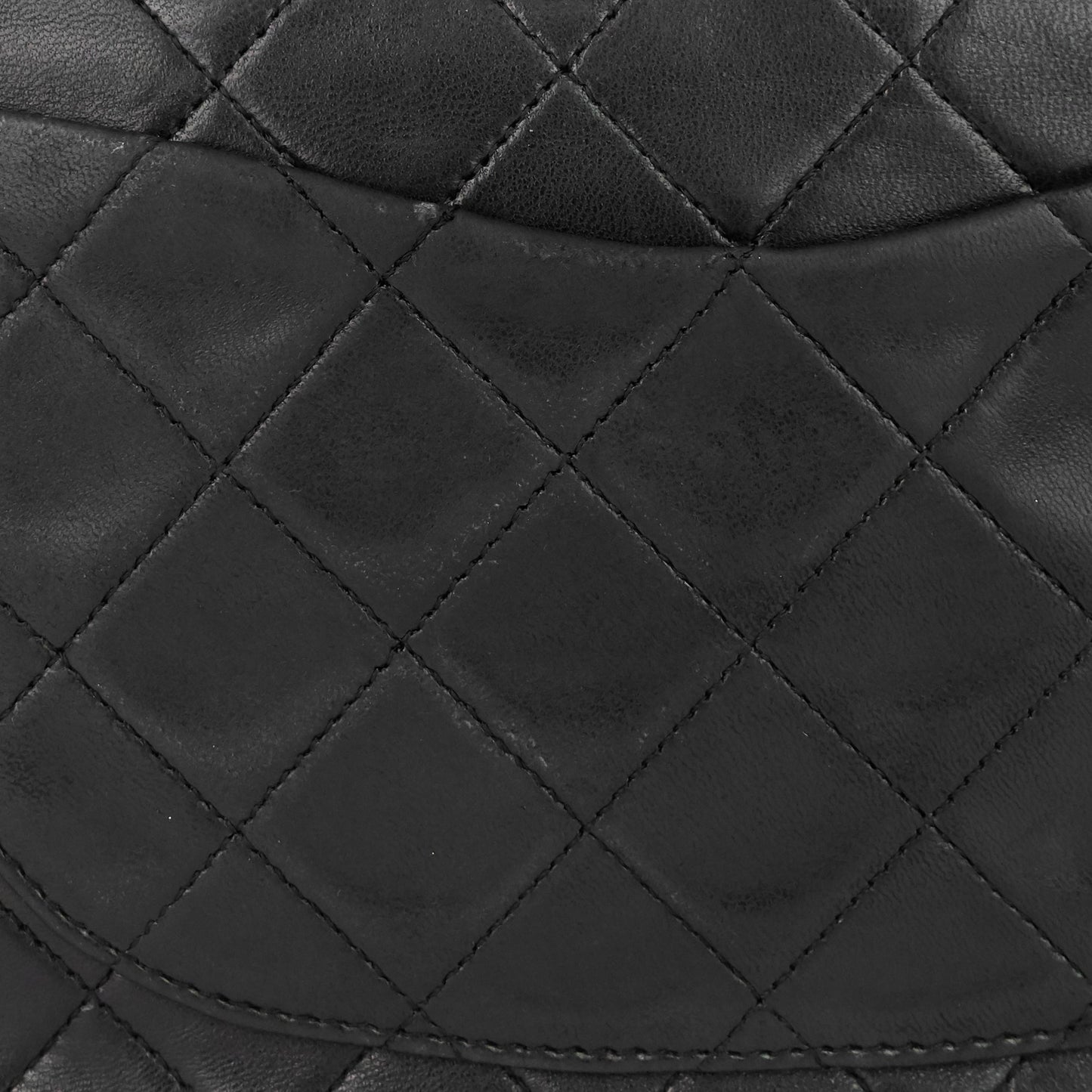 Chanel Double Flap Quilted Lambskin Leather Bag