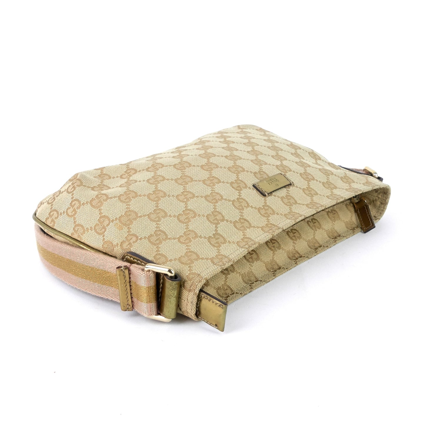 Gucci GG Canvas Web Crossbody Bag