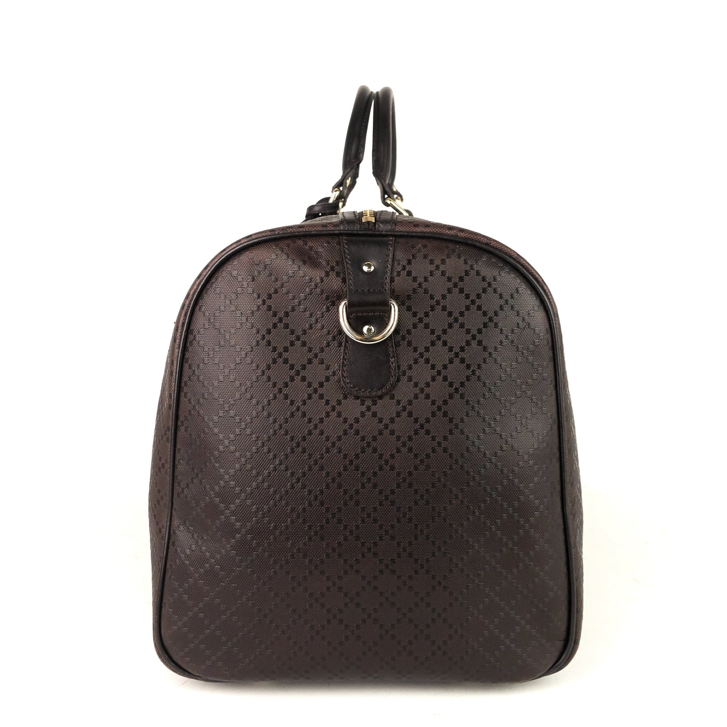 Gucci Bright Diamante Leather Carry-On Duffle Bag