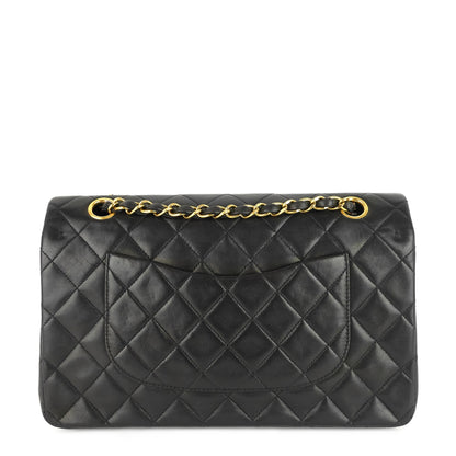 Chanel Double Flap Quilted Lambskin Leather Bag