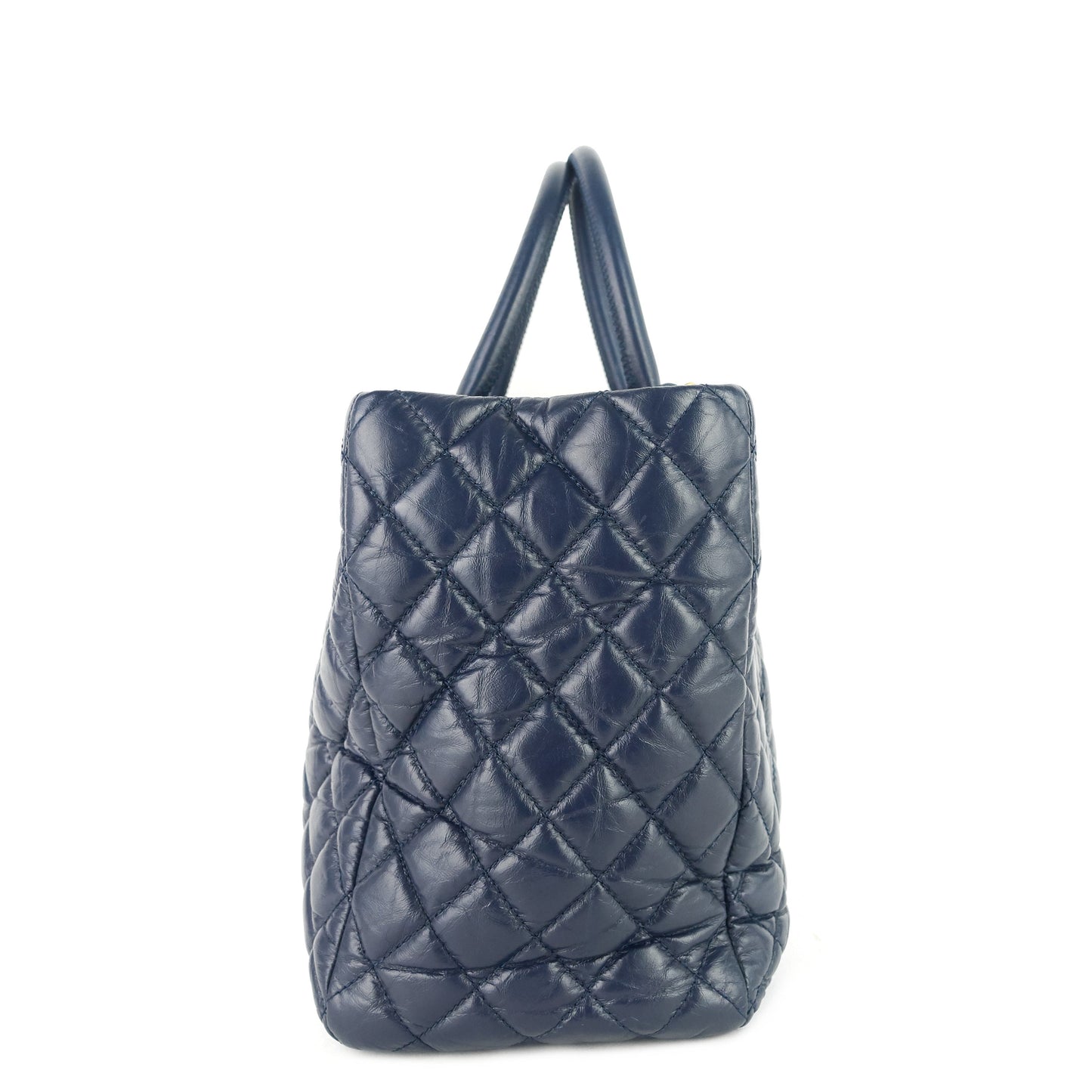 Chanel Coco Handle Medium Lambskin Leather Shopping Tote Bag