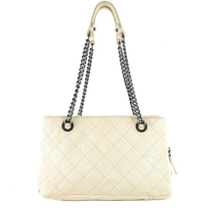 Chanel Chic Small Matelassé Caviar Leather Tote Bag