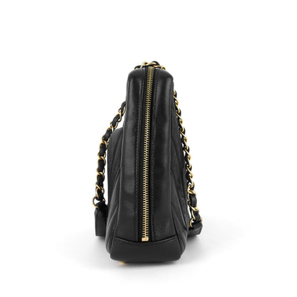 Chanel Chevron Quilted Lambskin Camera Bag