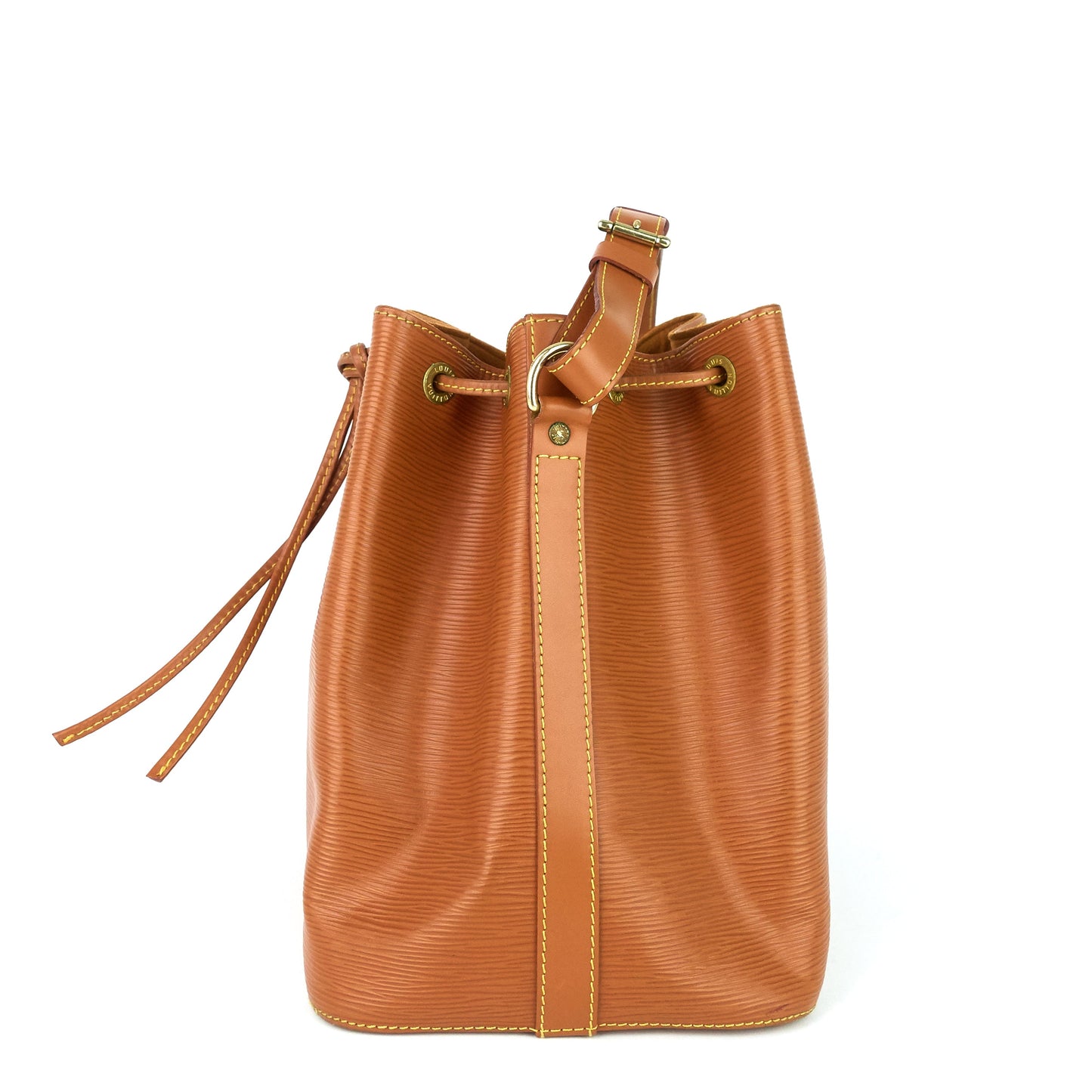 Louis Vuitto Petit Noé Cipango Gold Epi Leather Bag