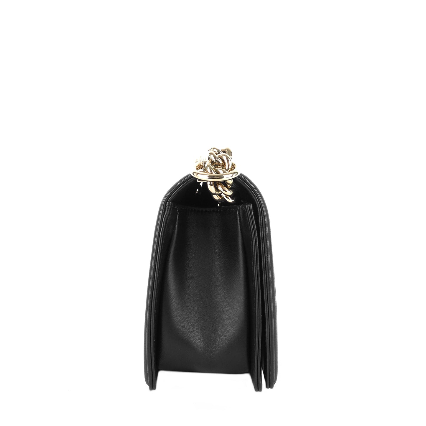Chanel Boy Medium Chevron Quilted Calfskin Leather Bag