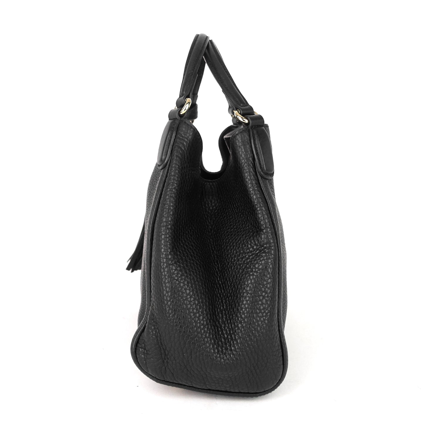 Gucci Soho Small Pebbled Calfskin Satchel Bag