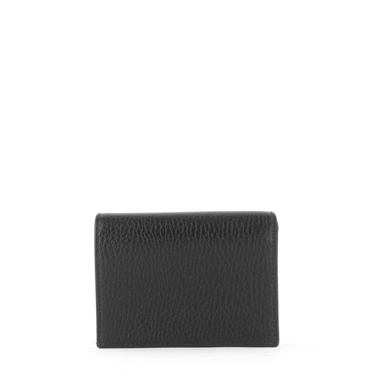 Gucci Marmont Pebbled Calfskin Card Case