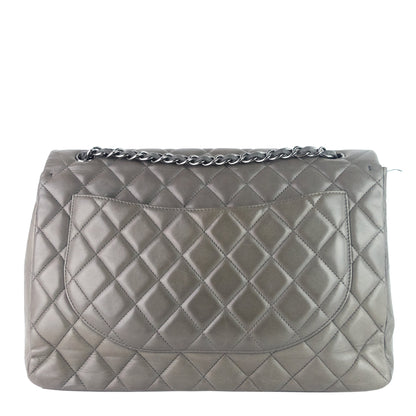 Chanel Maxi Flap Lambskin Leather Bag