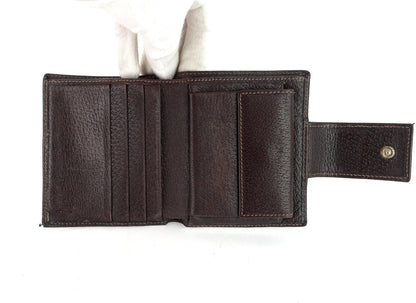 Gucci GG Canvas D-Ring Compact Wallet