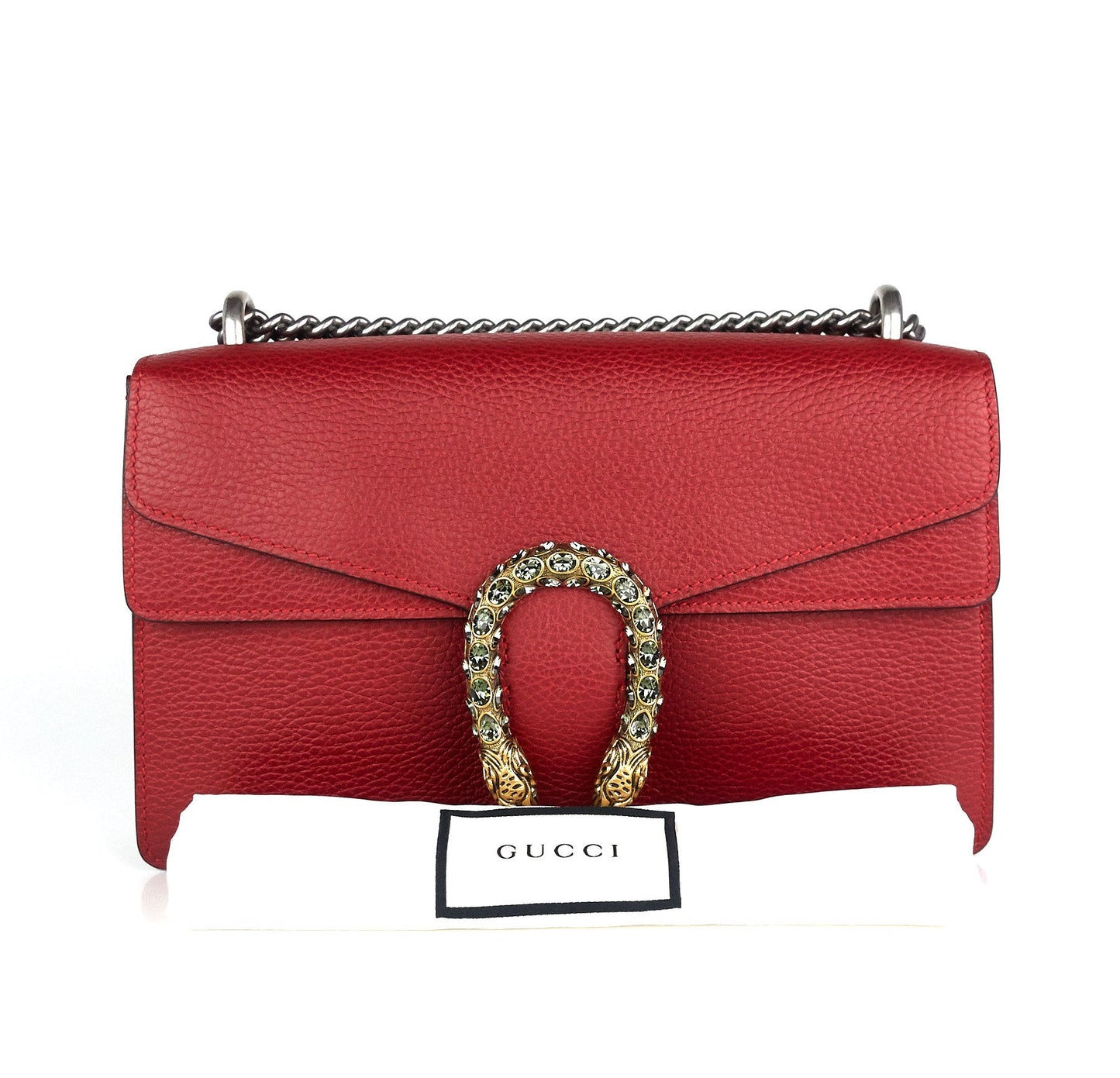 Gucci Dionysus Textured Leather Small Bag