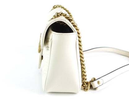 Gucci Marmont Matelasse Chevron Leather Small Bag