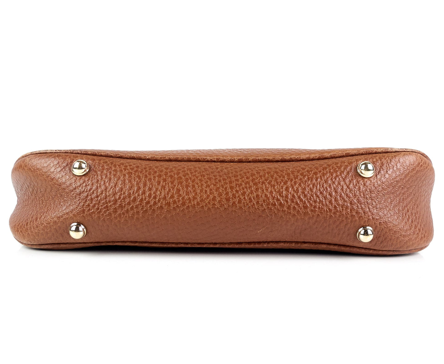 Gucci Jackie Pebbled Leather Bamboo Handle Bag
