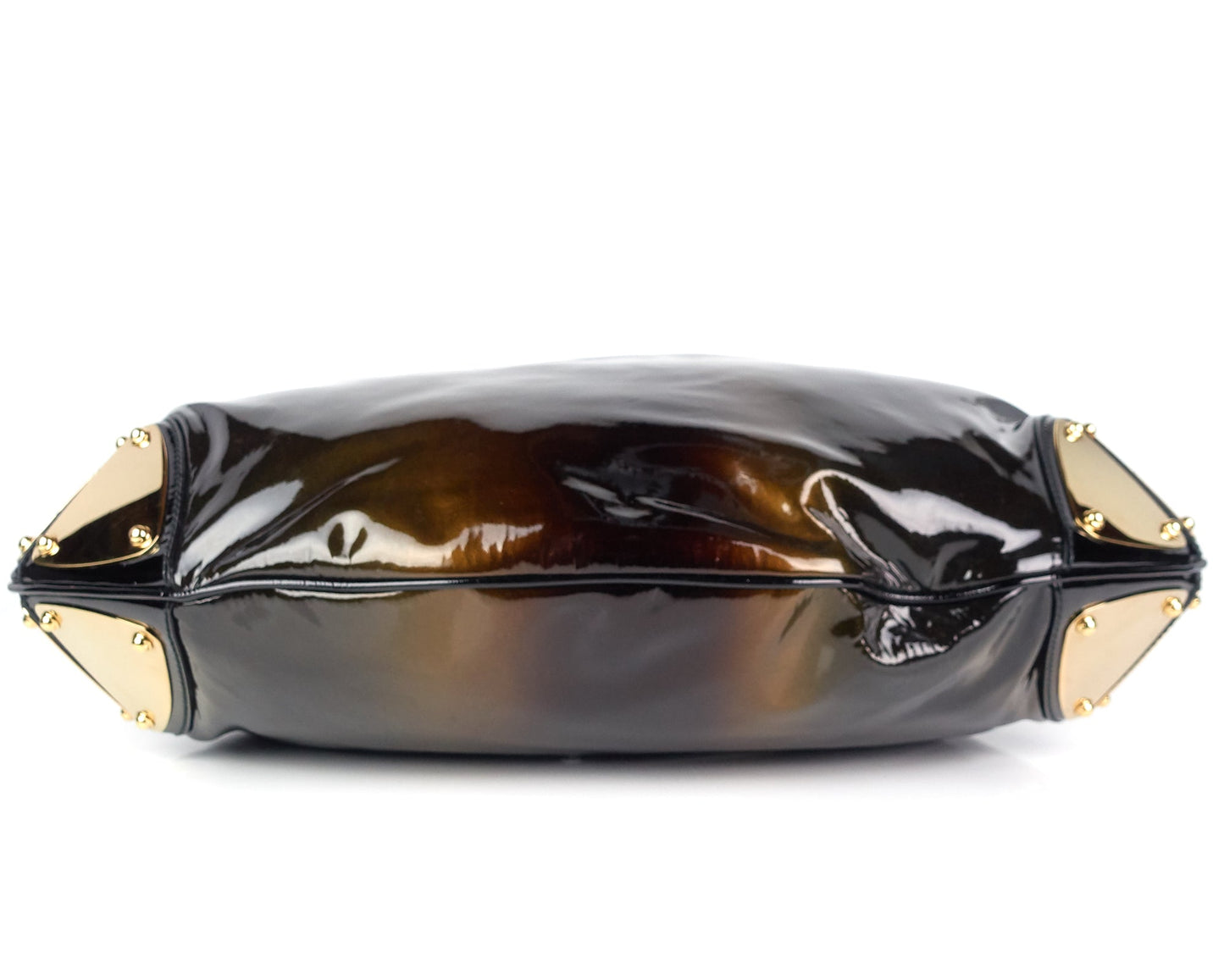 Gucci Indy Patent Leather Large Hobo Bag